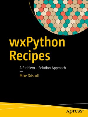cover image of wxPython Recipes